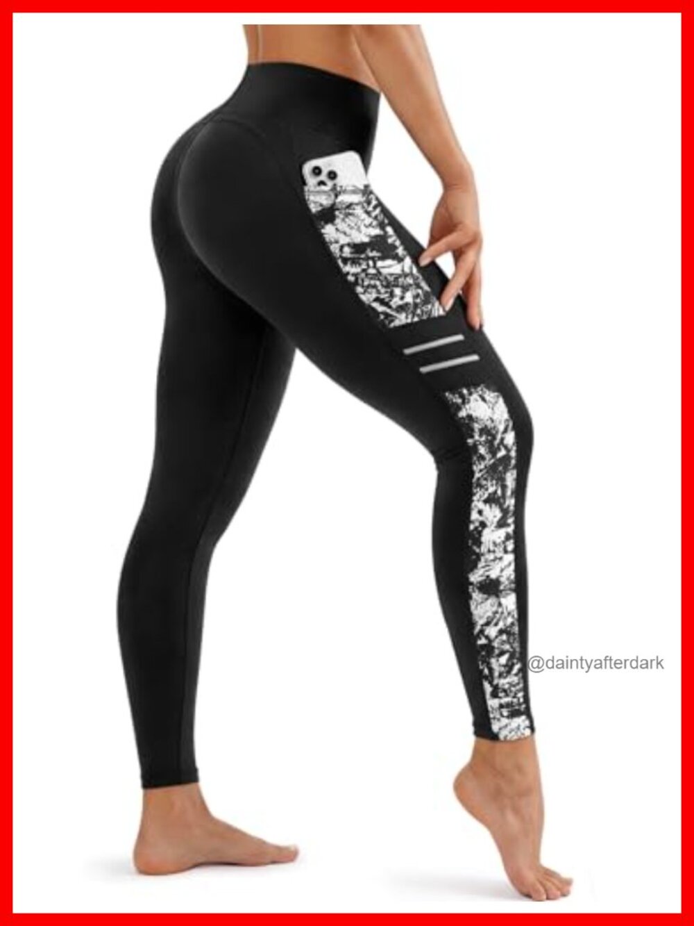 High Waisted Tummy Control Yoga Leggings with Pockets for Women